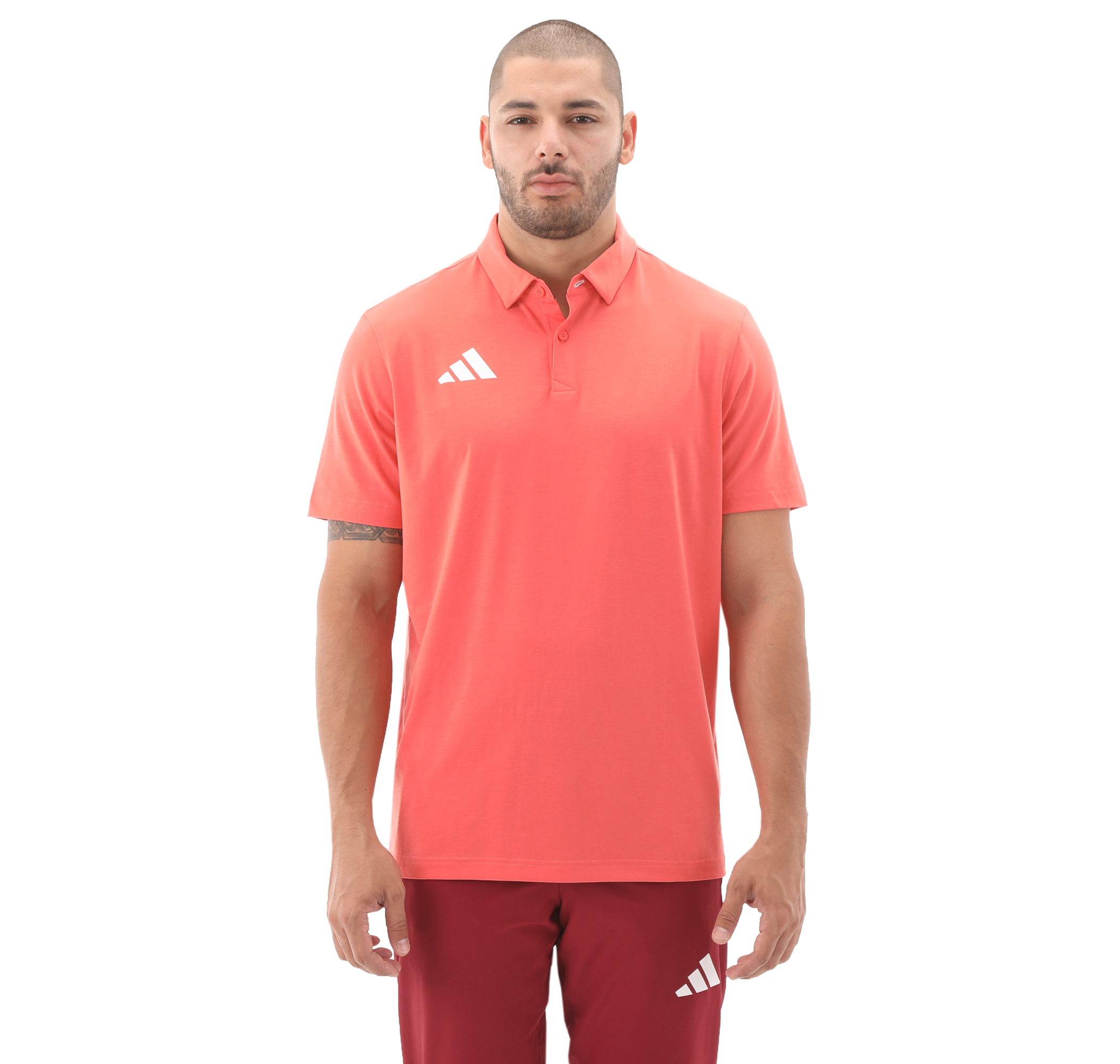 Мужская футболка adidas Turkiye Polo M Turuncu для бега