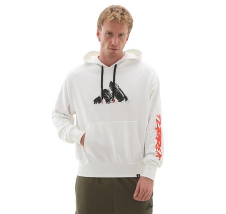 adidas U Snow Hd Erkek Sweatshirt Beyaz adidas U Snow Hd Erkek Sweatshirt Beyaz