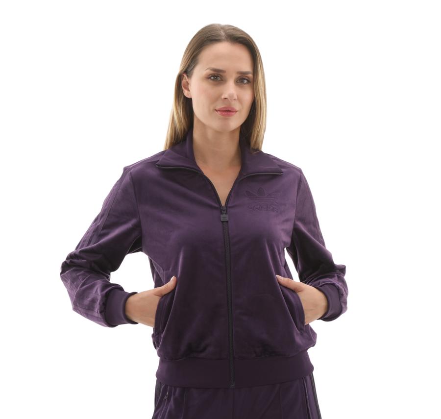 adidas Velvet Tt Kadın Ceket Mor adidas Velvet Tt Kadın Ceket Mor