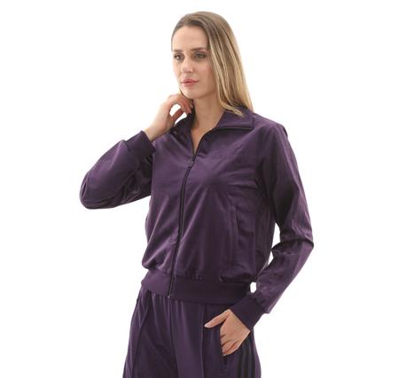 adidas Velvet Tt Kadın Ceket Mor adidas Velvet Tt Kadın Ceket Mor