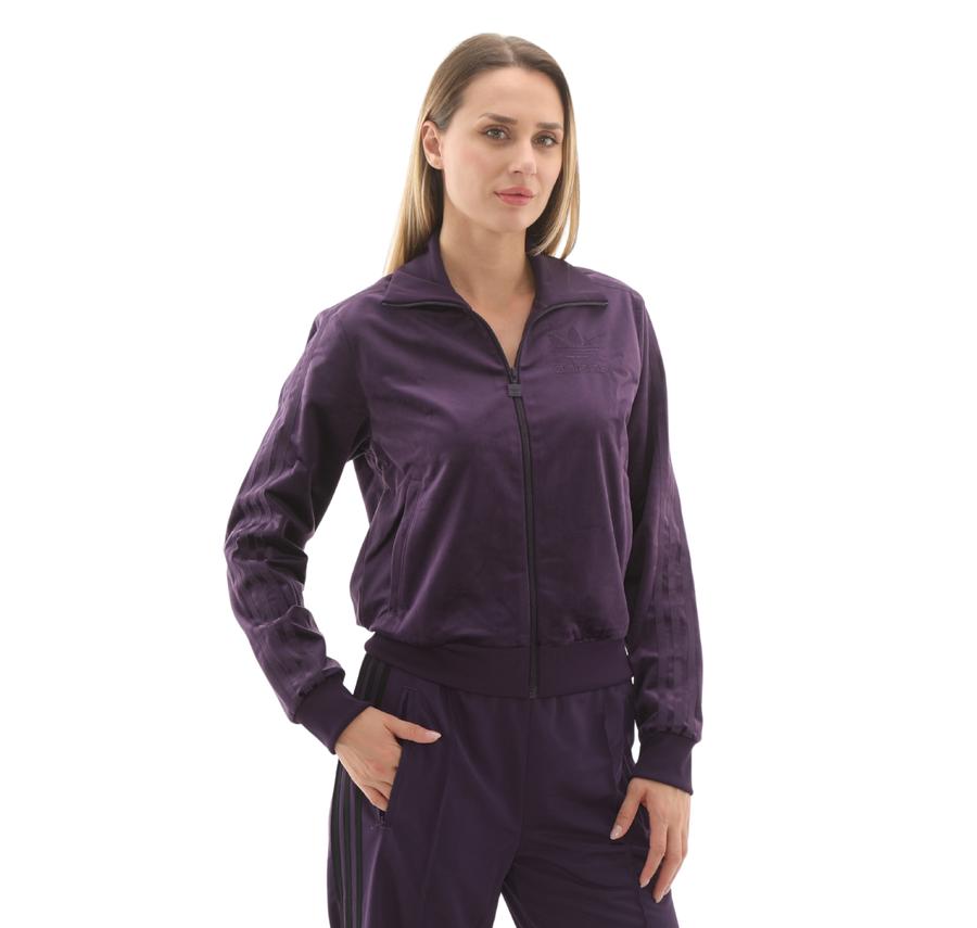 adidas Velvet Tt Kadın Ceket Mor adidas Velvet Tt Kadın Ceket Mor