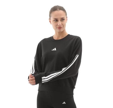 adidas W 3S Ft Swt Kadın Sweatshirt Siyah adidas W 3S Ft Swt Kadın Sweatshirt Siyah