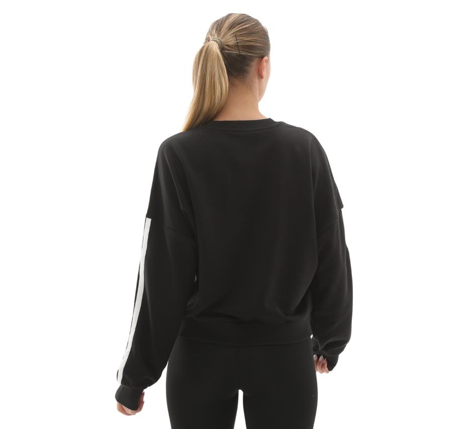 adidas W 3S Ft Swt Kadın Sweatshirt Siyah adidas W 3S Ft Swt Kadın Sweatshirt Siyah