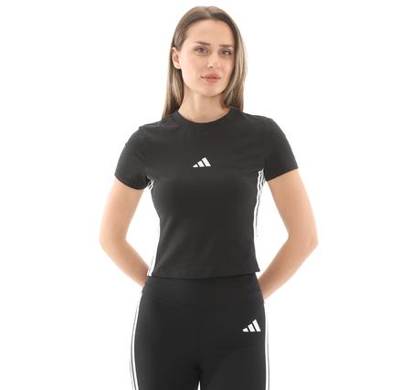 adidas W 3S Sj Baby T Kadın T-Shirt Siyah