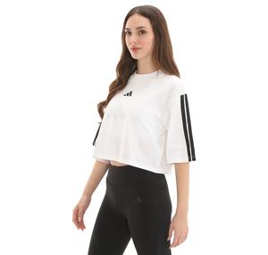 adidas W 3S Sj Tlr T Kadın T-Shirt Beyaz