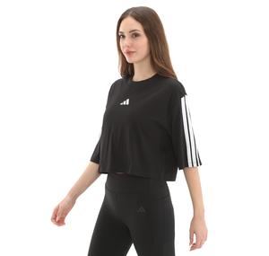 adidas W 3S Sj Tlr T Kadın T-Shirt Siyah