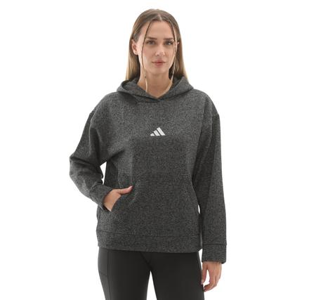 adidas W All Szn Hl Hd Kadın Sweatshirt Gri adidas W All Szn Hl Hd Kadın Sweatshirt Gri