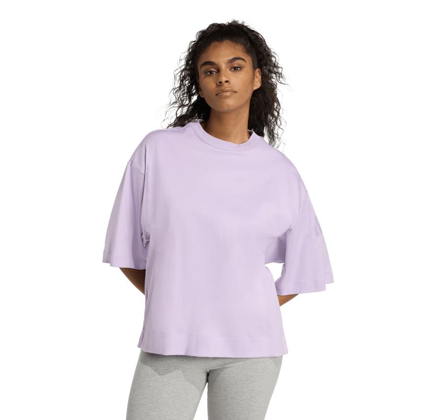 adidas W All Szn Sl T Kadın T-Shirt Mor adidas W All Szn Sl T Kadın T-Shirt Mor