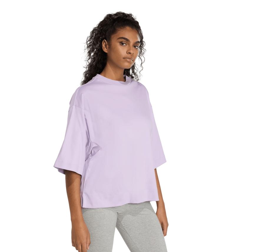 adidas W All Szn Sl T Kadın T-Shirt Mor adidas W All Szn Sl T Kadın T-Shirt Mor