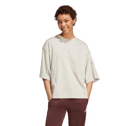 adidas W All Szn Sl T Kadın T-Shirt Krem