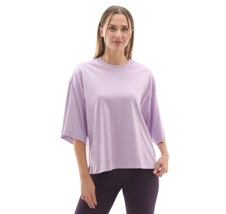 adidas W All Szn Sl T Kadın T-Shirt Mor adidas W All Szn Sl T Kadın T-Shirt Mor
