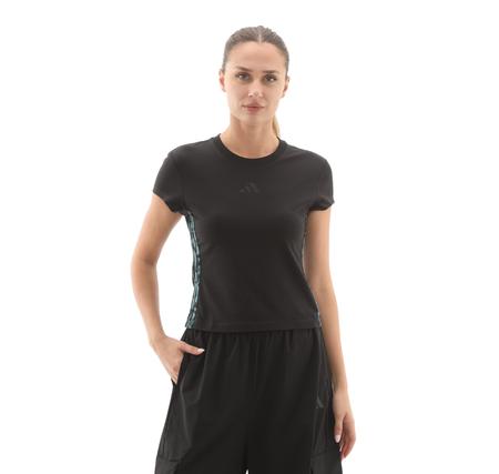 adidas W Aop Tee Kadın T-Shirt Siyah