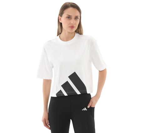 adidas W Bl Sj Bf T Kadın T-Shirt Beyaz
