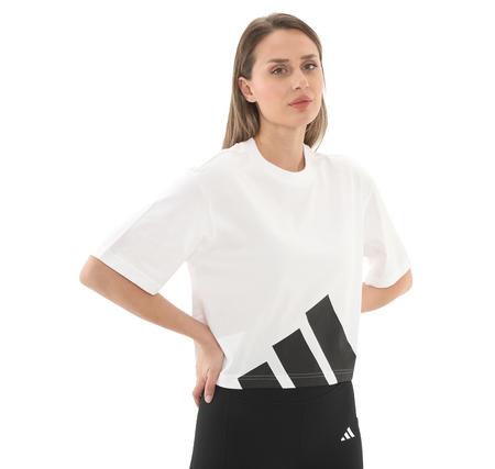 adidas W Bl Sj Bf T Kadın T-Shirt Beyaz