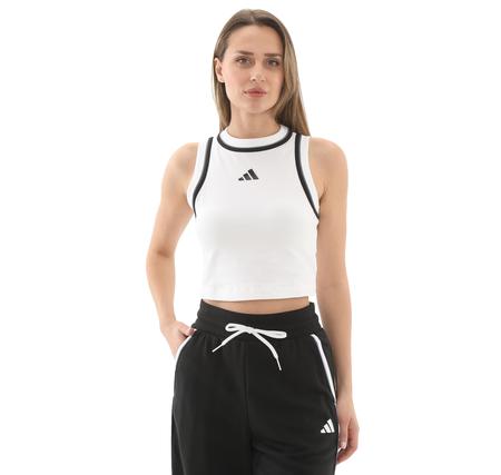 adidas W Cb Cro Tk Kadın T-Shirt Beyaz