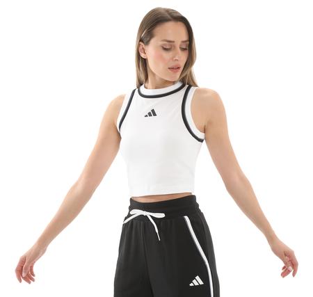 adidas W Cb Cro Tk Kadın T-Shirt Beyaz