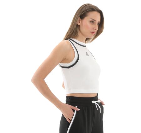 adidas W Cb Cro Tk Kadın T-Shirt Beyaz