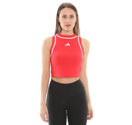 adidas W Cb Cro Tk Kadın T-Shirt Kırmızı