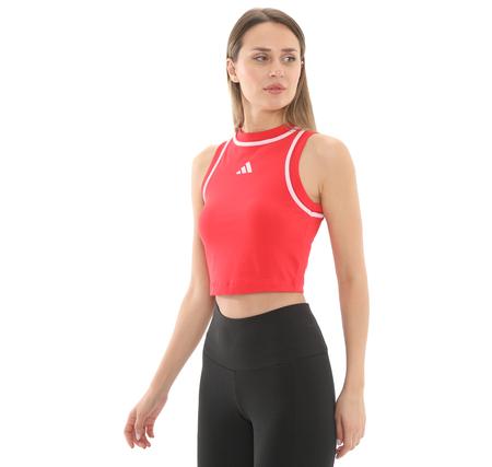adidas W Cb Cro Tk Kadın T-Shirt Kırmızı