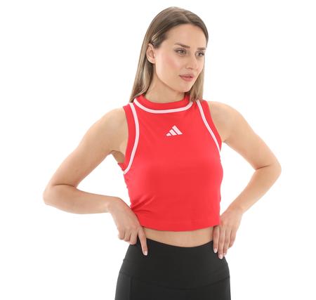 adidas W Cb Cro Tk Kadın T-Shirt Kırmızı