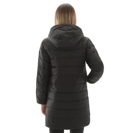 adidas W Ess 3S L D Hp Kadın Mont Siyah adidas W Ess 3S L D Hp Kadın Mont Siyah