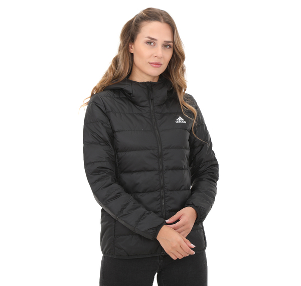 adidas W Ess L D Ho J Kadın Mont Siyah adidas W Ess L D Ho J Kadın Mont Siyah