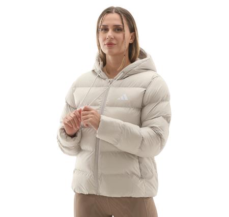 adidas W Ess Sd P Hd J Kadın Mont Beyaz