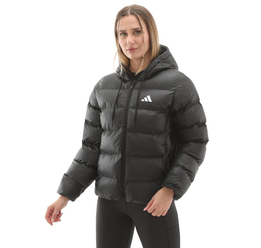 adidas W Ess Sd P Hd J Kadın Mont Siyah adidas W Ess Sd P Hd J Kadın Mont Siyah