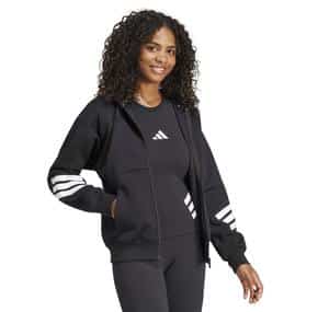 adidas W Fı 3S Fz Hd Kadın Ceket Siyah