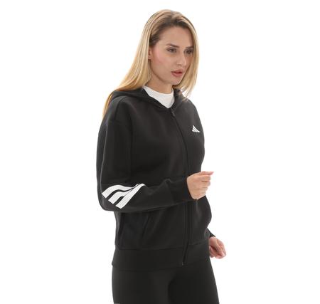 adidas W Fı 3S Fz Hd Kadın Ceket Siyah
