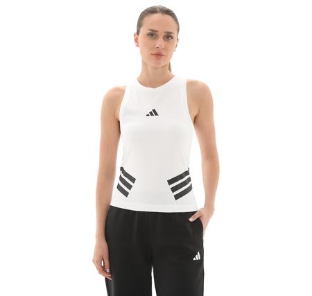 adidas W Fı 3S Tank Kadın T-Shirt Beyaz
