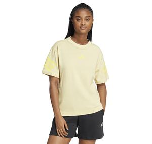 adidas W Fı 3S Tee Kadın T-Shirt Sarı