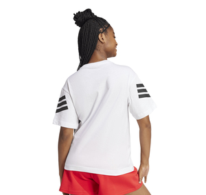 adidas W Fı 3S Tee Kadın T-Shirt Beyaz
