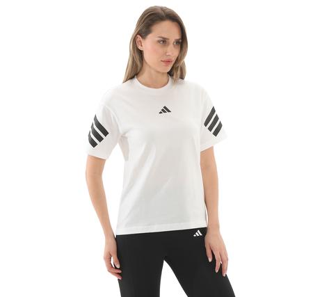 adidas W Fı 3S Tee Kadın T-Shirt Beyaz