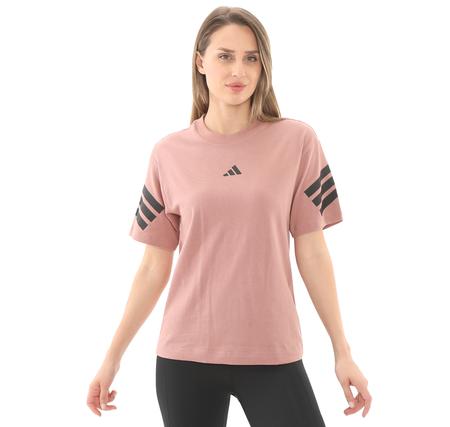 adidas W Fı 3S Tee Kadın T-Shirt Pembe