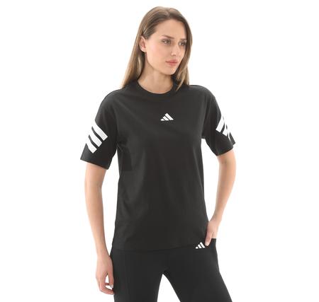adidas W Fı 3S Tee Kadın T-Shirt Siyah