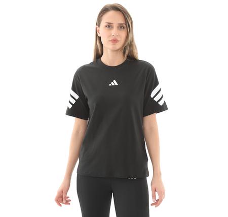 adidas W Fı 3S Tee Kadın T-Shirt Siyah