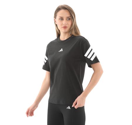 adidas W Fı 3S Tee Kadın T-Shirt Siyah