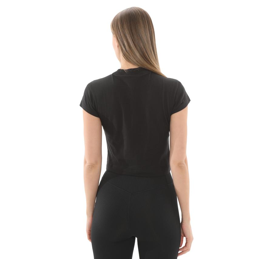 adidas W Fı Sl Bb Tee Kadın T-Shirt Siyah adidas W Fı Sl Bb Tee Kadın T-Shirt Siyah