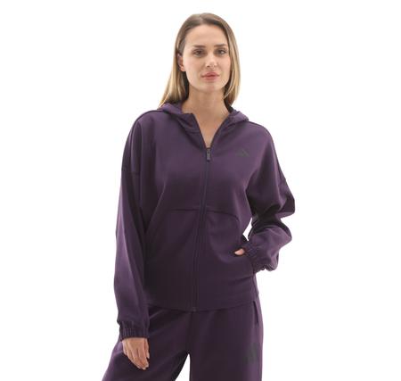 adidas W Fı Sl Fz Hd Kadın Ceket Mor