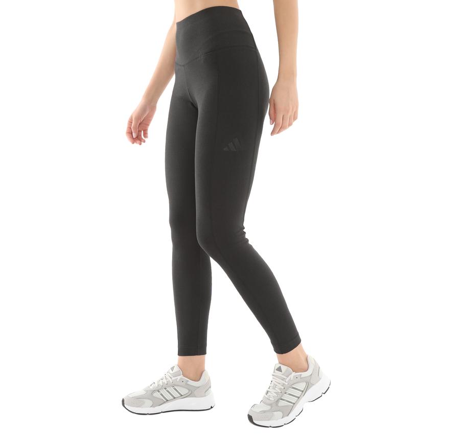 adidas W Lng Rıb Leg Kadın Tayt Siyah adidas W Lng Rıb Leg Kadın Tayt Siyah