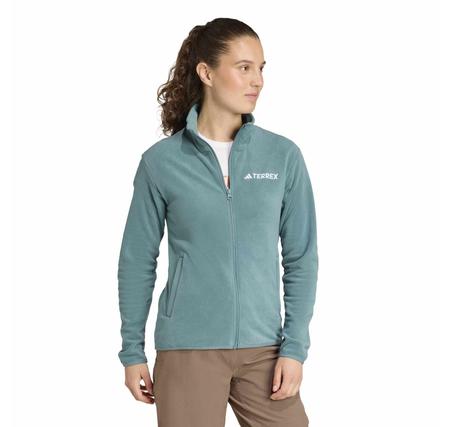 adidas W Mt Ess Fz Fl Kadın Ceket Turkuaz adidas W Mt Ess Fz Fl Kadın Ceket Turkuaz