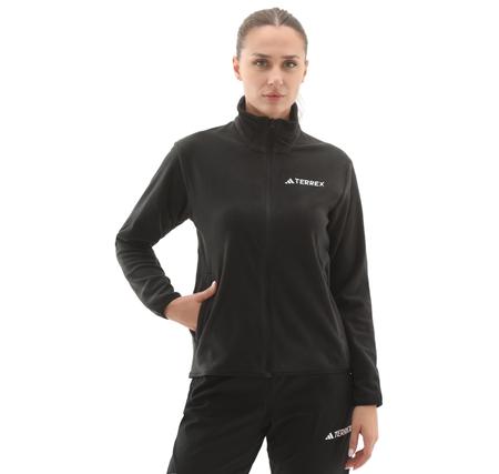 adidas Terrex W Mt Ess Fz Fl Kadın Ceket Siyah