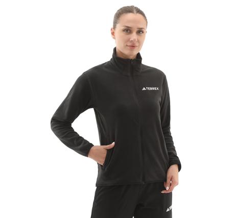 adidas Terrex W Mt Ess Fz Fl Kadın Ceket Siyah