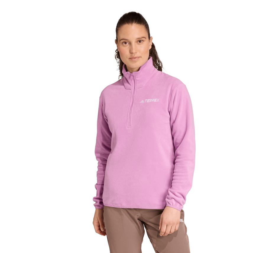 adidas Terrex W Mt Ess Hz Fl Kadın Sweatshirt Pembe adidas Terrex W Mt Ess Hz Fl Kadın Sweatshirt Pembe
