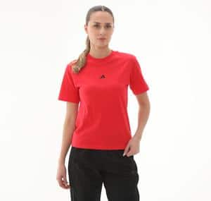 adidas W Sl Sj T Kadın T-Shirt Kırmızı