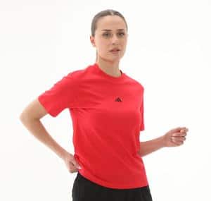 adidas W Sl Sj T Kadın T-Shirt Kırmızı