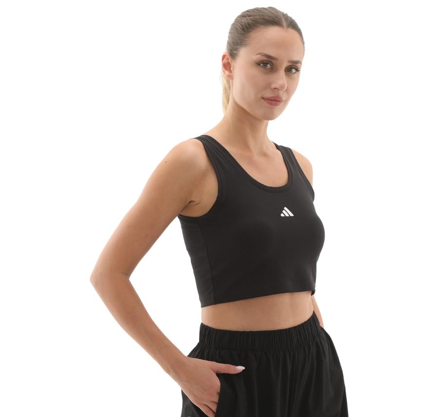 adidas W Sl Sj Tk Kadın T-Shirt Siyah adidas W Sl Sj Tk Kadın T-Shirt Siyah