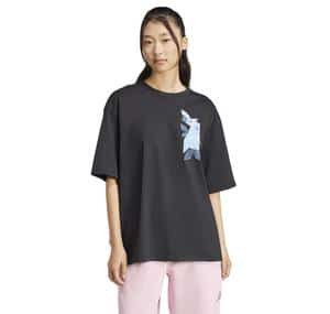 adidas W T Lens Pkt T Kadın T-Shirt Siyah