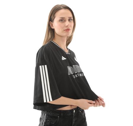 adidas W Tıro Q2 Bf T Kadın T-Shirt Siyah